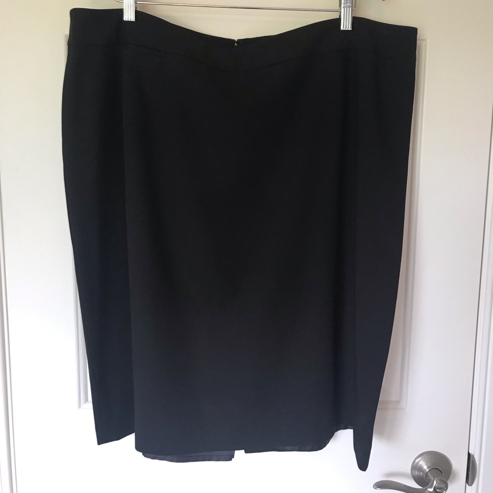 Calvin Klein Suit Pencil Skirt - Black